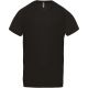 T-shirt homme col V respirant avec manches raglan, 140 g/m²