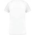 T-shirt femme col V respirant avec manches raglan, 140 g/m²