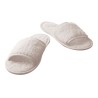 Mules, chausson de bain en tissu éponge doux, 400 g/m²