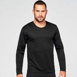 T-shirt manches longues homme respirant à séchage rapide, 140 g/m²