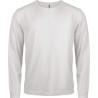 T-shirt manches longues homme respirant à séchage rapide, 140 g/m²