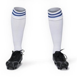 Chaussettes de sport rayées bicolores