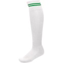Chaussettes de sport rayées bicolores