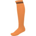 Chaussettes de sport rayées bicolores