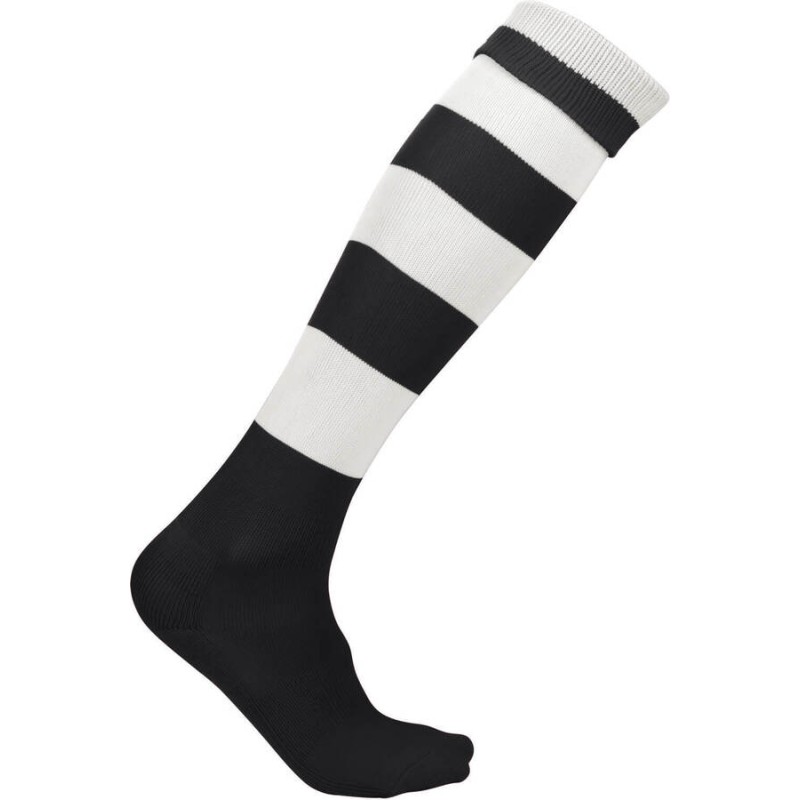 Chaussettes de sport cerclées bicolores