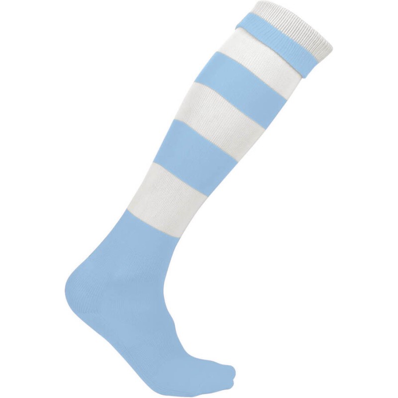 Chaussettes de sport cerclées bicolores