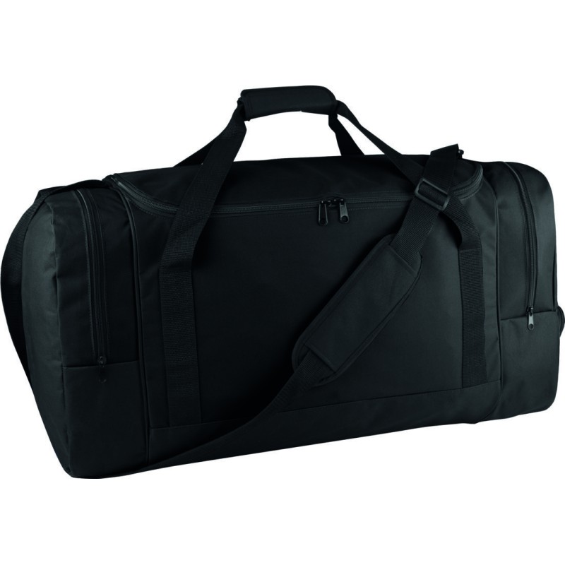 Sac de sport avec 2 poches coté et un compartiment chaussures