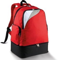 Sac à dos multisports base rigide, plusieurs poches zippées