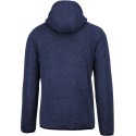  Veste sweat zippée et chinée à capuche pour homme, 345 g/m²