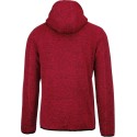  Veste sweat zippée et chinée à capuche pour homme, 345 g/m²