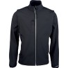 Veste softshell de sport respirant manches amovibles