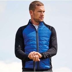 Veste de sport bi-matière ultra-confortable et déperlant