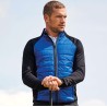 Veste de sport bi-matière ultra-confortable et déperlant