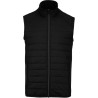 Bodywarmer de sport bi-matière ultra-confortable et déperlant