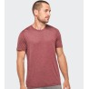 T-shirt de sport triblend sans étiquette de marque, 130 g/m²