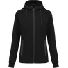 Veste de sport à capuche pour femme effet chiné, 310 g/m²