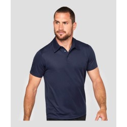 Polo respirant homme interlock cool plus à séchage rapide, 145 g/m²