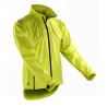 Coupe-vent de sport technique Crosslite trail & trek jaune fluo