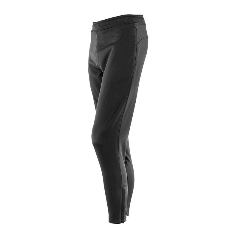 Pantalon de jogging homme ajusté slim fit, bas de jambe zippé, 220 g/m²