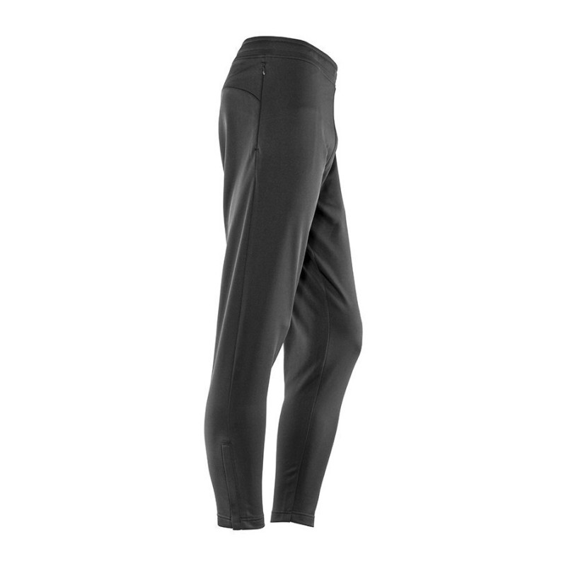 Pantalon de jogging homme ajusté slim fit, bas de jambe zippé, 220 g/m²