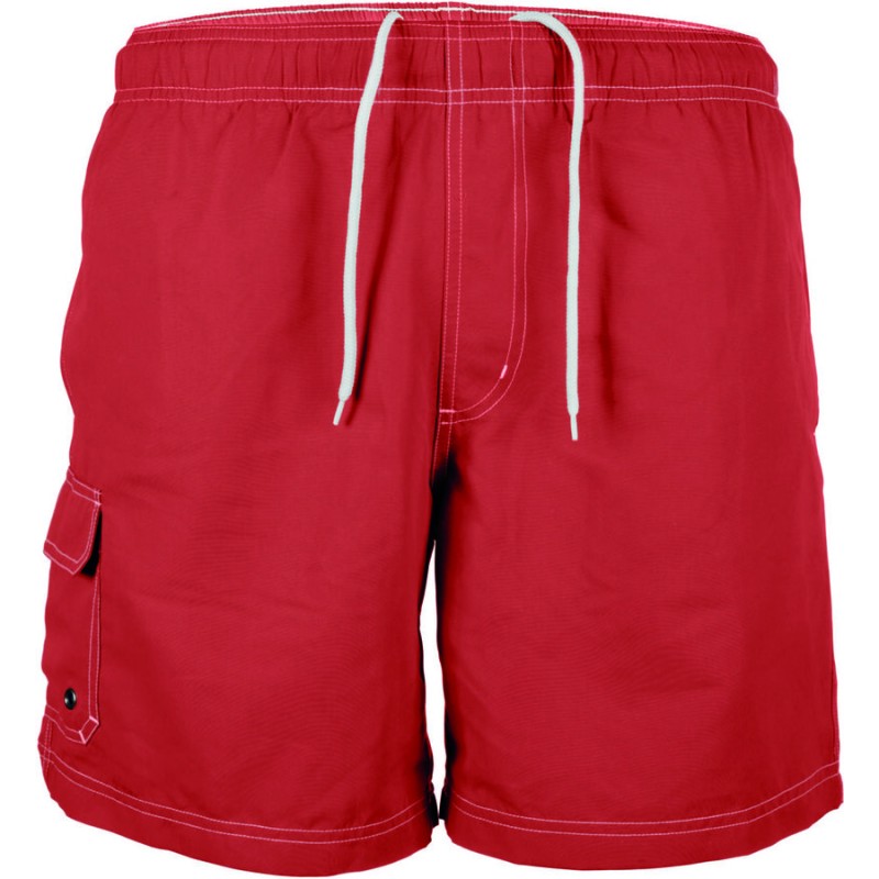 Short de bain toucher peau de pêche à séchage rapide, 110 g/m²