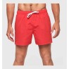Short de bain, ceinture élastiquée avec cordon de serrage contrasté, 110 g/m²