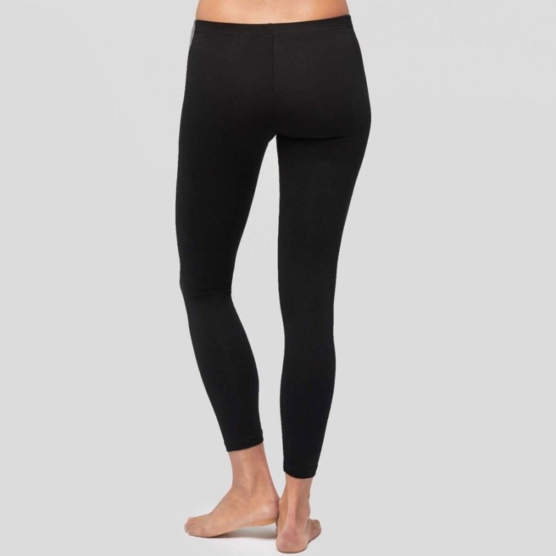 Legging femme, ceinture élastiquée, 190 g/m²