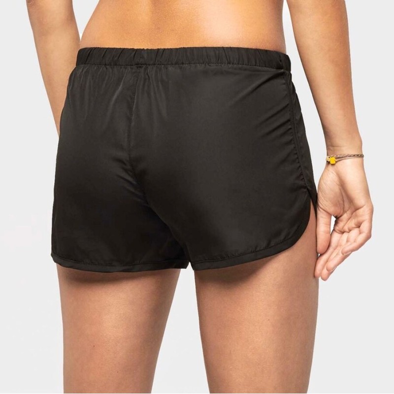 Short de running femme, petite poche intérieure, 70 g/m²