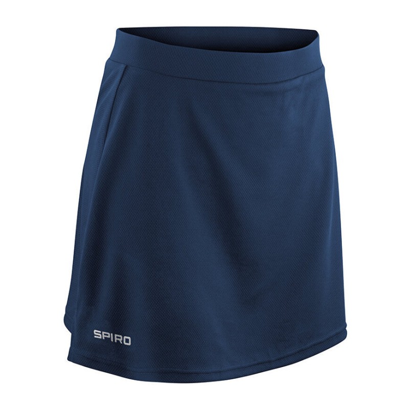 Jupe-short de sport pour femme avec short intégré, 210 g/m²