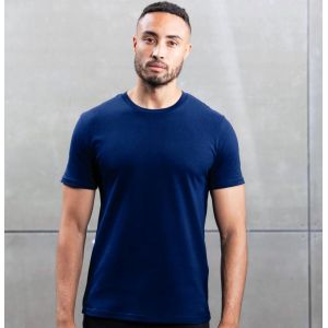 T-shirt homme moderne col rond en coton BIO, 160 g/m²