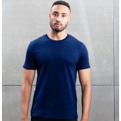 T-shirt homme moderne col rond en coton BIO, 160 g/m²