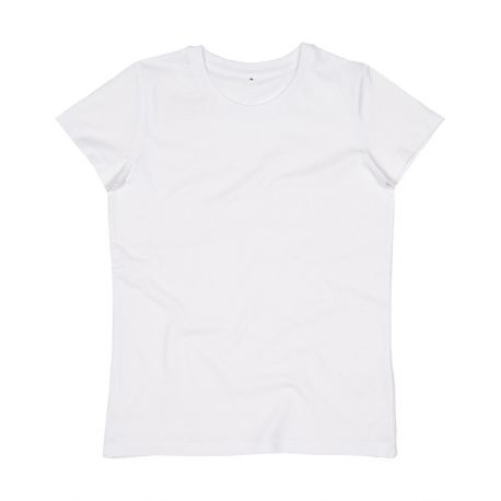T-shirt femme moderne col rond en coton BIO, 160 g/m²