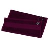 Serviette de golf en coton avec oeillet métal