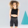 Short de sport à la mode pour enfant, ceinture élastique, 280 g/m²