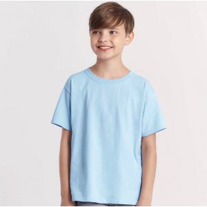 T-shirt enfant manches courtes en heavy coton jersey, 180 g/m²