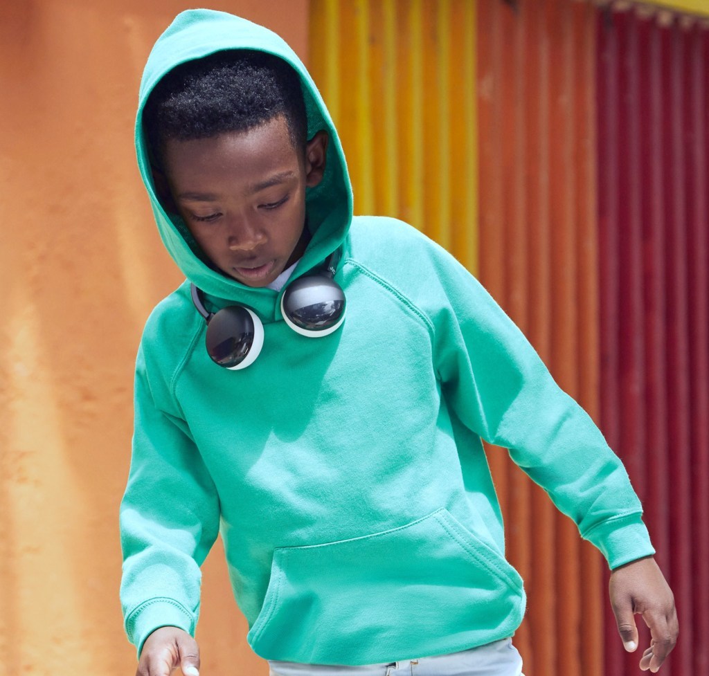Sweat hoodie enfant à capuche léger et pas cher lightweight, 240 g/m²