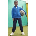 Jogging pour enfant serré aux chevilles en polycoton 280 g/m²