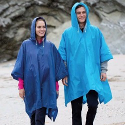 Poncho adulte, cape de pluie en PVC, imperméable et coupe-vent