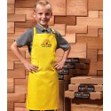 Tablier de cuisine enfant pas cher, boucle de sécurité, 195 g/m²