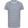 T-shirt marinière adulte en coton doux jersey, 160 g/m²