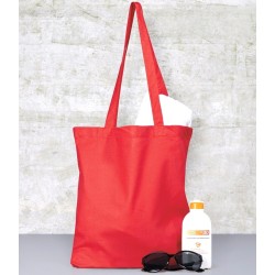 Tote bag, sac shopping coton pas cher vierge, 140 g/m²