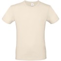 T-shirt homme col rond, manches courtes, coton 145 g/m²