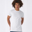 T-shirt homme col rond, manches courtes, coton 145 g/m²