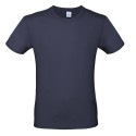 T-shirt homme col rond, manches courtes, coton 145 g/m²