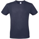 T-shirt homme col rond, manches courtes, coton 145 g/m²