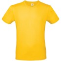 T-shirt homme col rond, manches courtes, coton 145 g/m²