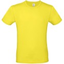 T-shirt homme col rond, manches courtes, coton 145 g/m²