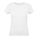 T-shirt femme coton col rond, manches courtes, 145 g/m²