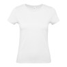 T-shirt femme coton col rond, manches courtes, 145 g/m²