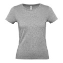 T-shirt femme coton col rond, manches courtes, 145 g/m²
